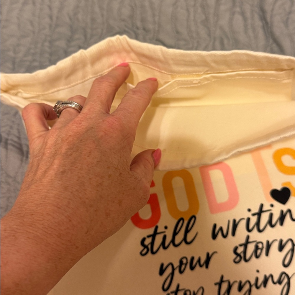 Inspirational Drawstring Backpack - Picture 3 of 3